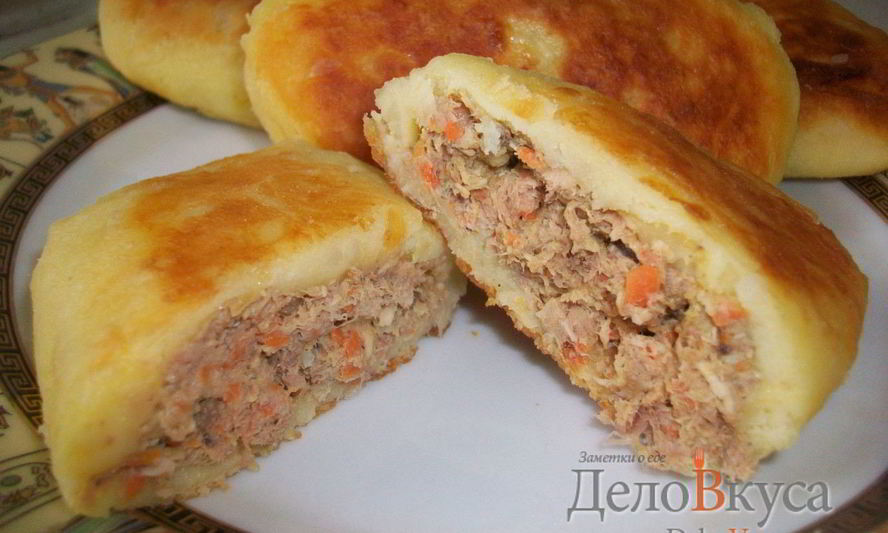 Рецепт зразы картофельные с мясом