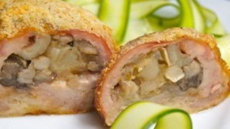 зразы куриные с моцареллой