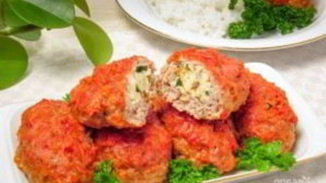 зразы мясные в духовке