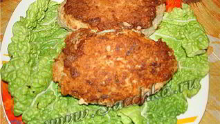 Зразы рыбные