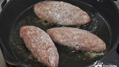 зразы с грибами, луком и яйцом