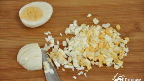 зразы с грибами, луком и яйцом