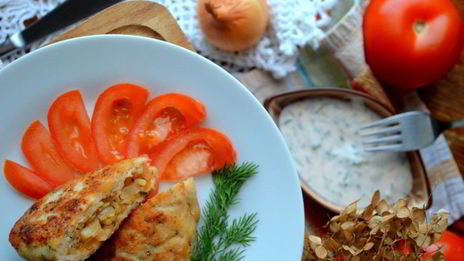 зразы с макаронами