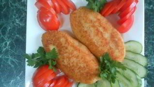 Зразы с мидиями