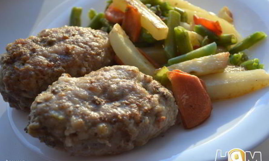 Рецепт зразы с сыром и маслинами