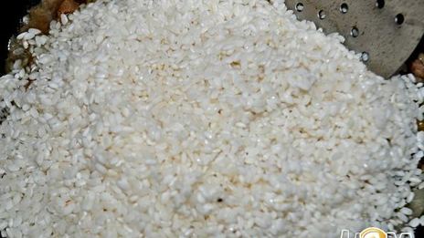 ароматная каша с машем, рисом и мясом