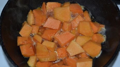 ароматная тыквенная каша с рисом