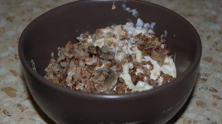 Каши с грибами