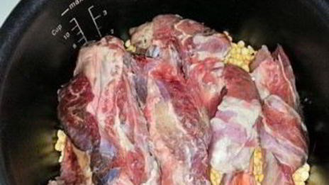 гороховая каша в мультиварке без замачивания