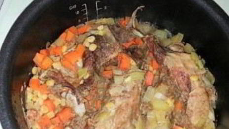 гороховая каша в мультиварке без замачивания