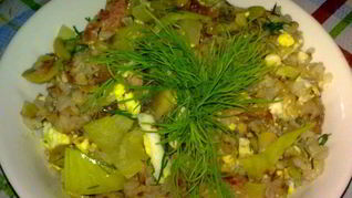 Гречка по-боярски