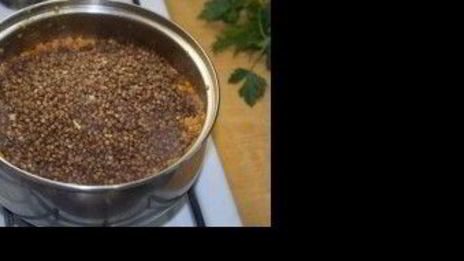 гречка по купечески с фаршем