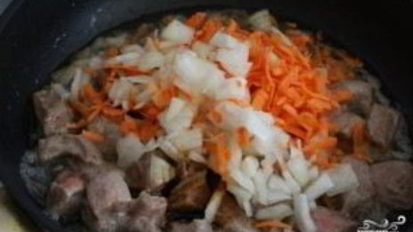 гречка по-купечески со свининой в духовке