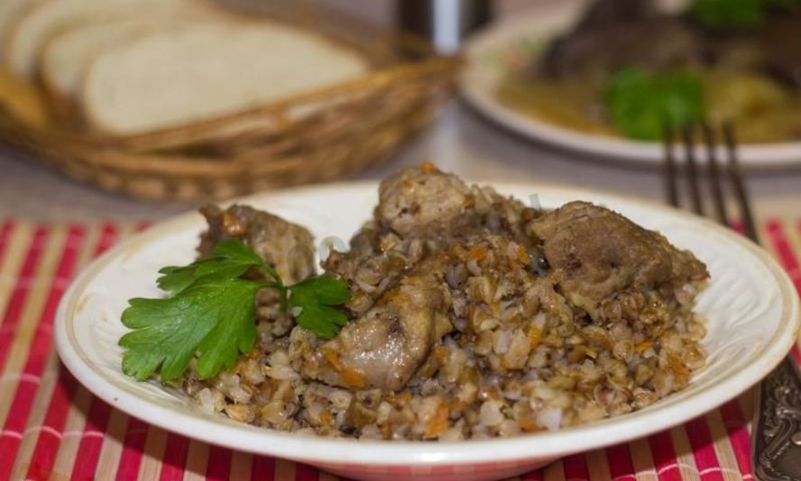 Рецепт гречка по купечески со свининой