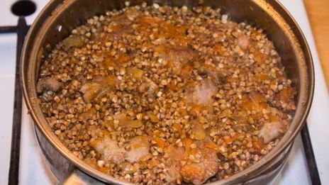 гречка по купечески со свининой