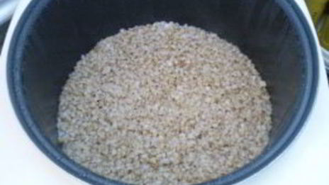 гречка под соусом