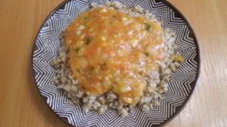 гречка под соусом