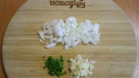 гречка под соусом