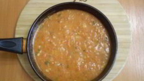 гречка под соусом