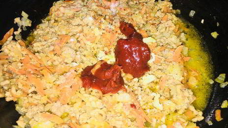 гречка с фаршем