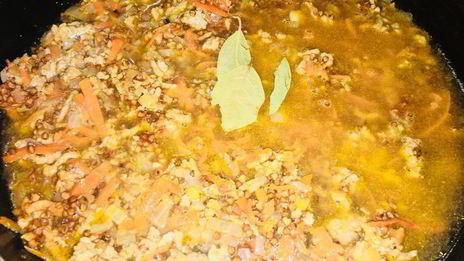 гречка с фаршем