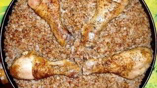 Гречка с голенью в мультиварке