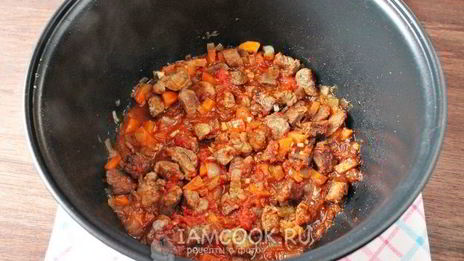 гречка с говядиной в мультиварке