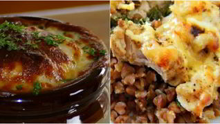 Гречка с грибами в горшочке