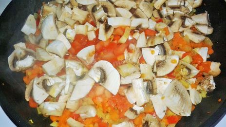 гречка с грибами в микроволновке