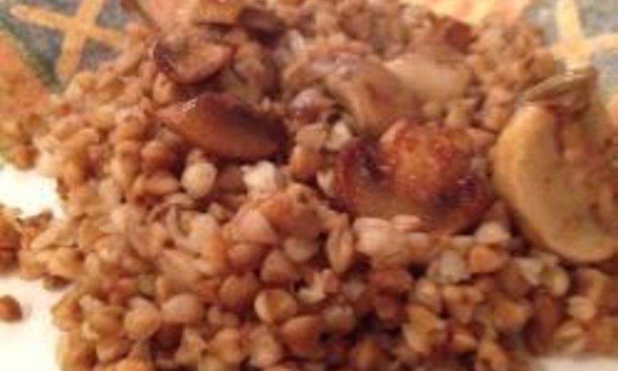 Рецепт гречка с грибами в мультиварке