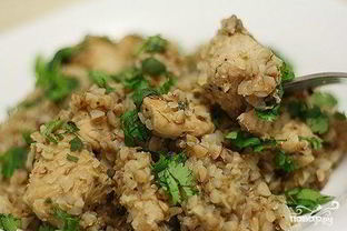 Гречка с индейкой в мультиварке