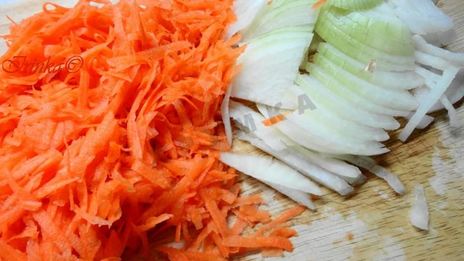 гречка с капустой и овощами