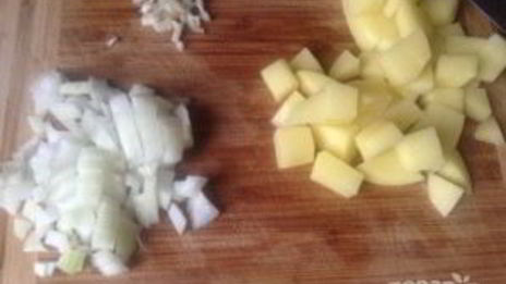 гречка с картофелем и специями