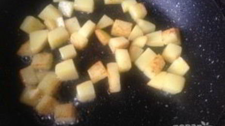 гречка с картофелем и специями