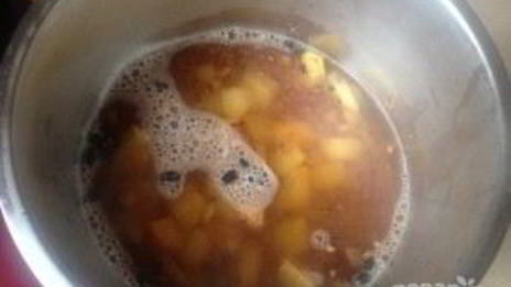 гречка с картофелем и специями