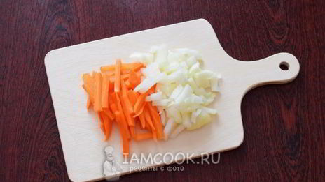 гречка с колбасой