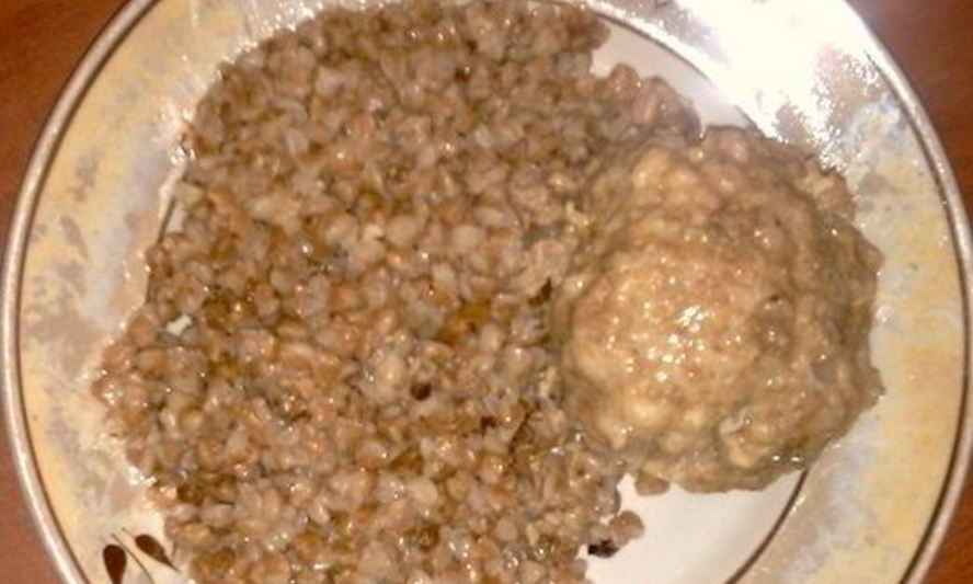 Рецепт гречка с котлетами в мультиварке