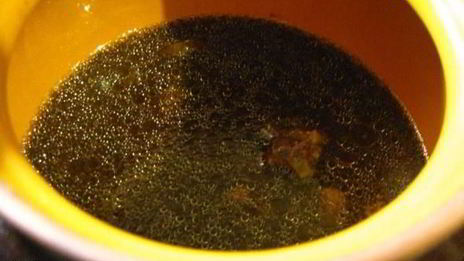 гречка с куриными сердечками