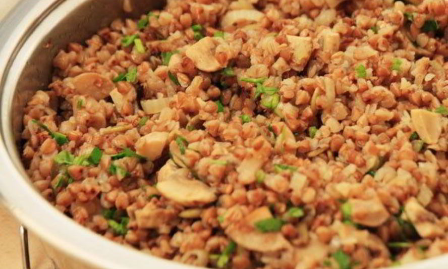 Рецепт гречка с курицей и грибами