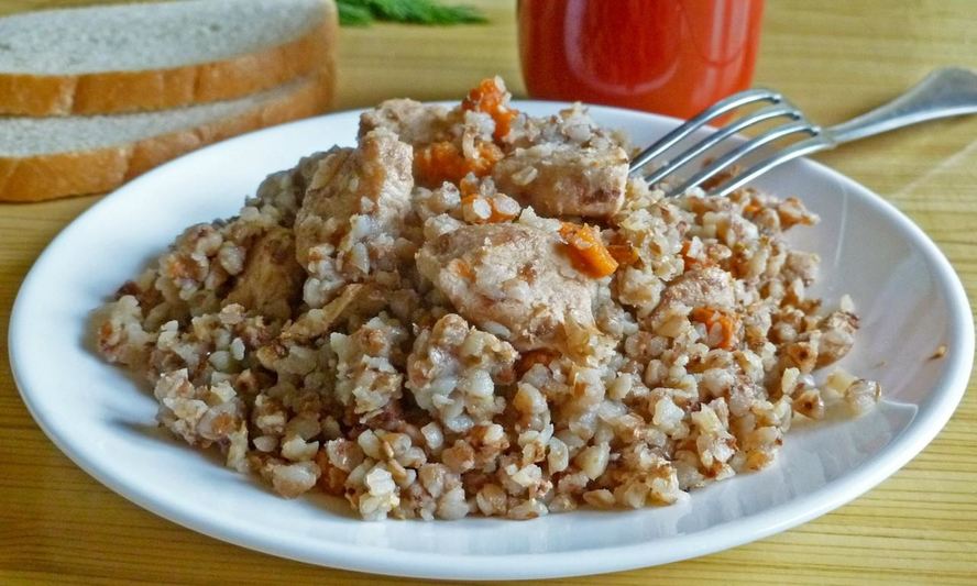 Рецепт гречка с курицей в мультиварке
