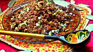 Гречка с мясом и корнеплодами