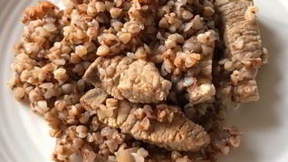 Гречка с мясом по-купечески
