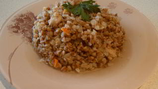 Гречка с мясом