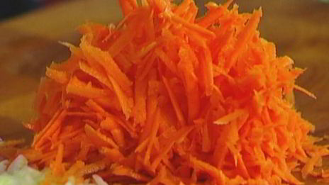 гречка с овощами, козьим сыром и белым вином