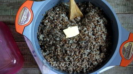 гречка с печенью