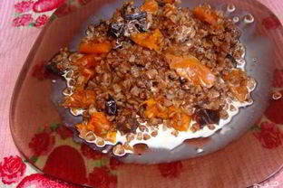 Гречка с сухофруктами