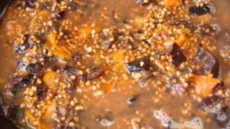 гречка с сухофруктами