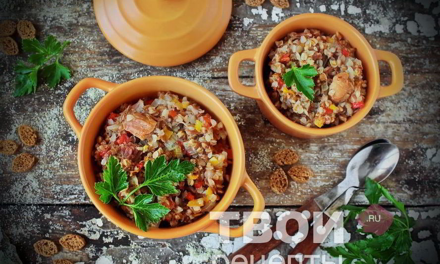 Рецепт гречка с тушенкой