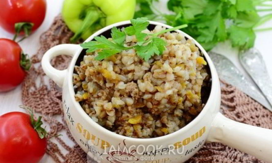 Рецепт гречка со свиным фаршем в мультиварке