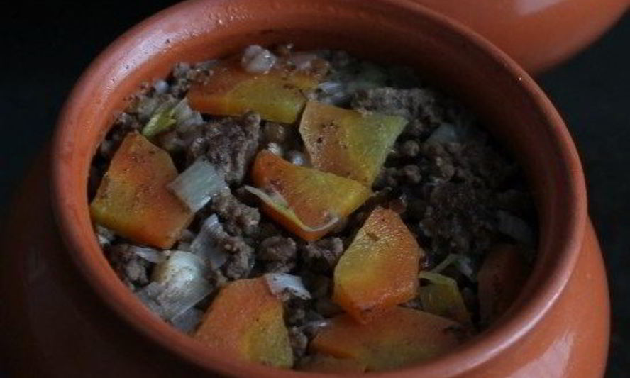 Рецепт гречневая каша с фаршем в горшочках